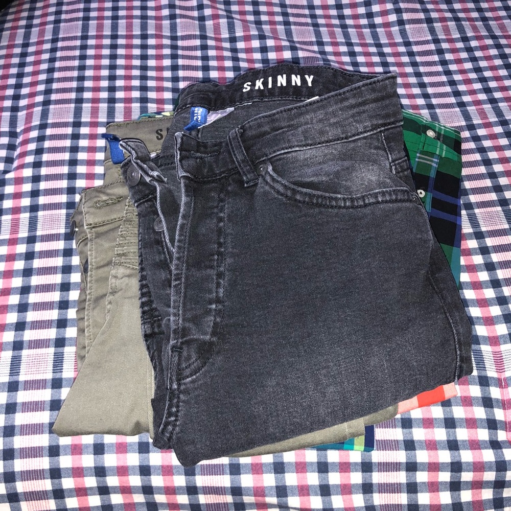 H&M skinny jeans black